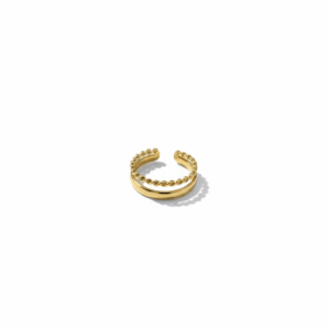 Gold-Plated Adjustable Ring