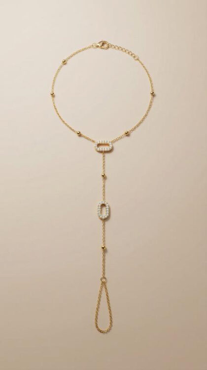 Elegant Link Hand Bracelet
