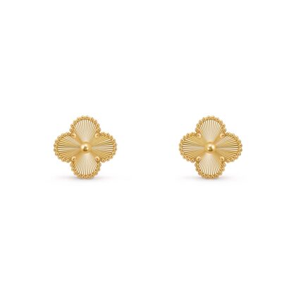 Van Cleef & Arpels Vintage Alhambra Earrings – Yellow