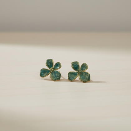 Green Elegance Earrings